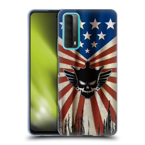 WWE Cody Rhodes Distressed Flag Soft Gel Case for Huawei P Smart (2021)