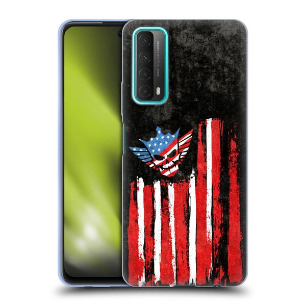 WWE Cody Rhodes Superstar Flag Soft Gel Case for Huawei P Smart (2021)