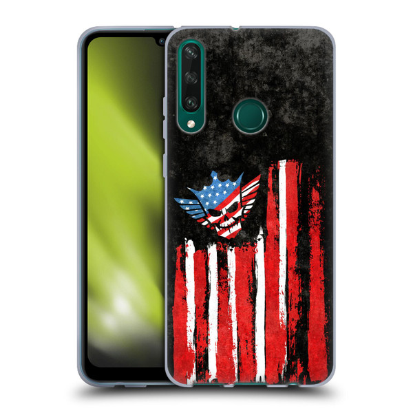 WWE Cody Rhodes Superstar Flag Soft Gel Case for Huawei Y6p