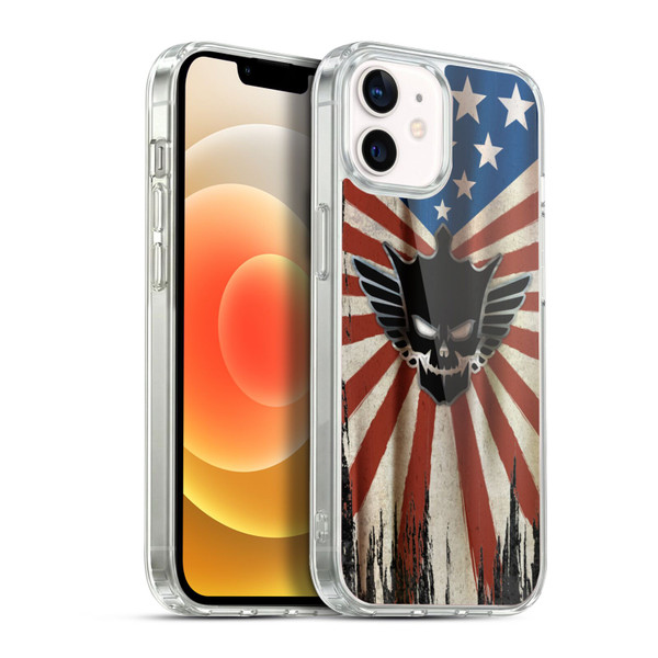WWE Cody Rhodes Distressed Flag Soft Gel Case for Apple iPhone 12 / iPhone 12 Pro & MagSafe