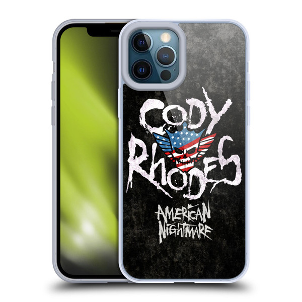 WWE Cody Rhodes Distressed Name Soft Gel Case for Apple iPhone 12 Pro Max & MagSafe