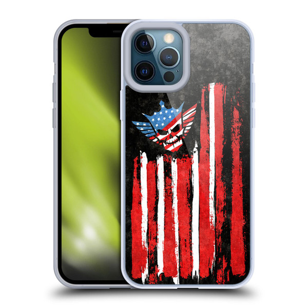 WWE Cody Rhodes Superstar Flag Soft Gel Case for Apple iPhone 12 Pro Max & MagSafe