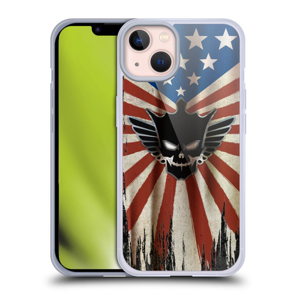WWE Cody Rhodes Distressed Flag Soft Gel Case for Apple iPhone 13 & MagSafe