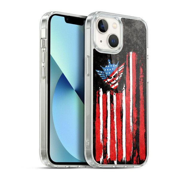 WWE Cody Rhodes Superstar Flag Soft Gel Case for Apple iPhone 13