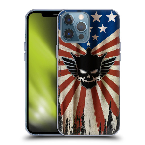 WWE Cody Rhodes Distressed Flag Soft Gel Case for Apple iPhone 13 Pro Max