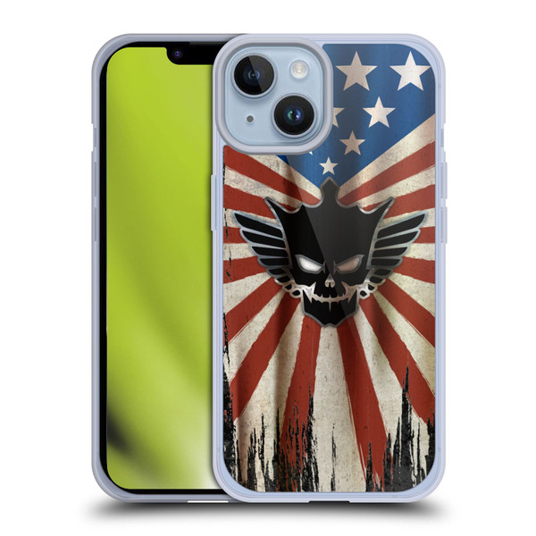WWE Cody Rhodes Distressed Flag Soft Gel Case for Apple iPhone 14