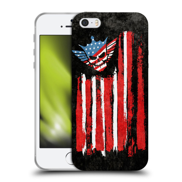 WWE Cody Rhodes Superstar Flag Soft Gel Case for Apple iPhone 5 / 5s / iPhone SE 2016