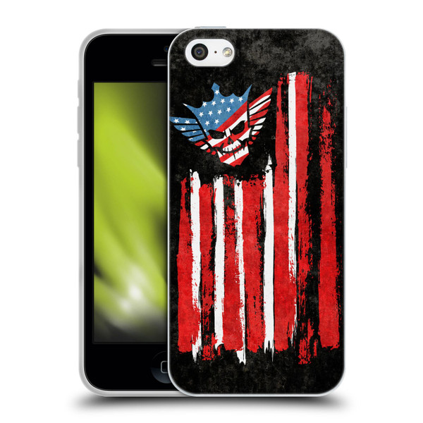 WWE Cody Rhodes Superstar Flag Soft Gel Case for Apple iPhone 5c