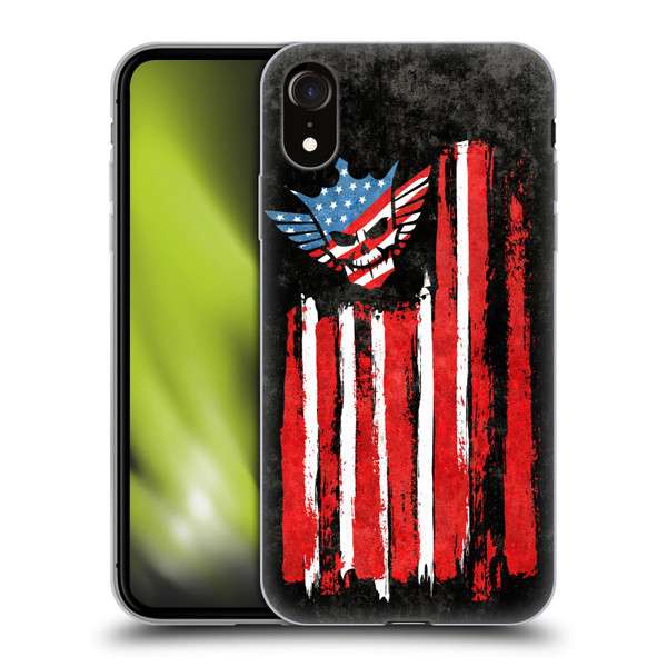 WWE Cody Rhodes Superstar Flag Soft Gel Case for Apple iPhone XR