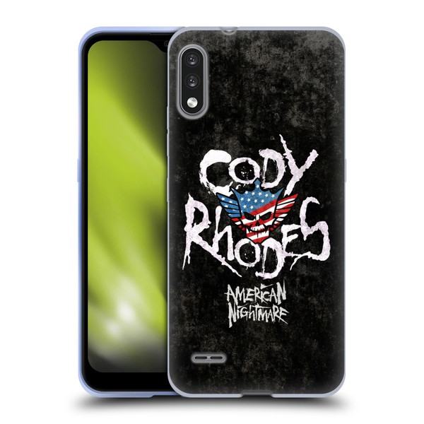 WWE Cody Rhodes Distressed Name Soft Gel Case for LG K22