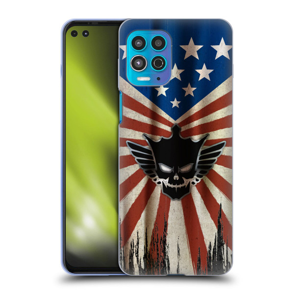 WWE Cody Rhodes Distressed Flag Soft Gel Case for Motorola Moto G100