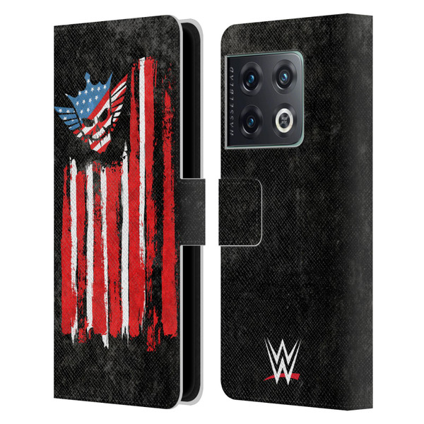 WWE Cody Rhodes American Nightmare Flag Leather Book Wallet Case Cover For OnePlus 10 Pro