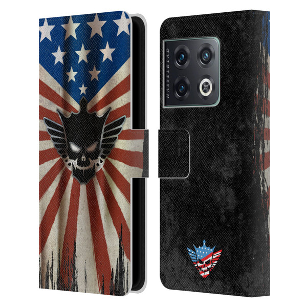 WWE Cody Rhodes Distressed Flag Leather Book Wallet Case Cover For OnePlus 10 Pro