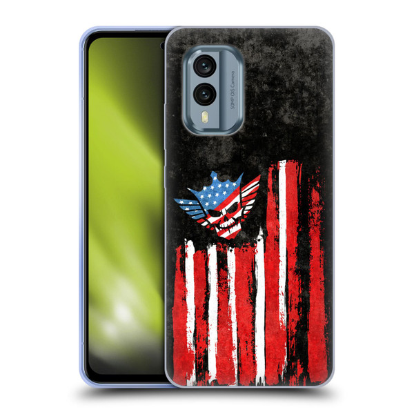 WWE Cody Rhodes Superstar Flag Soft Gel Case for Nokia X30
