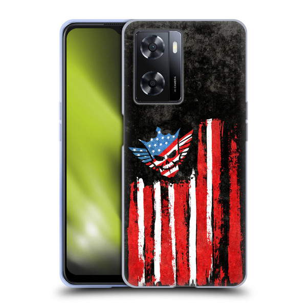 WWE Cody Rhodes Superstar Flag Soft Gel Case for OPPO A57s