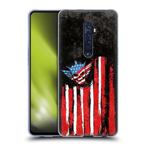 WWE Cody Rhodes Superstar Flag Soft Gel Case for OPPO Reno 2