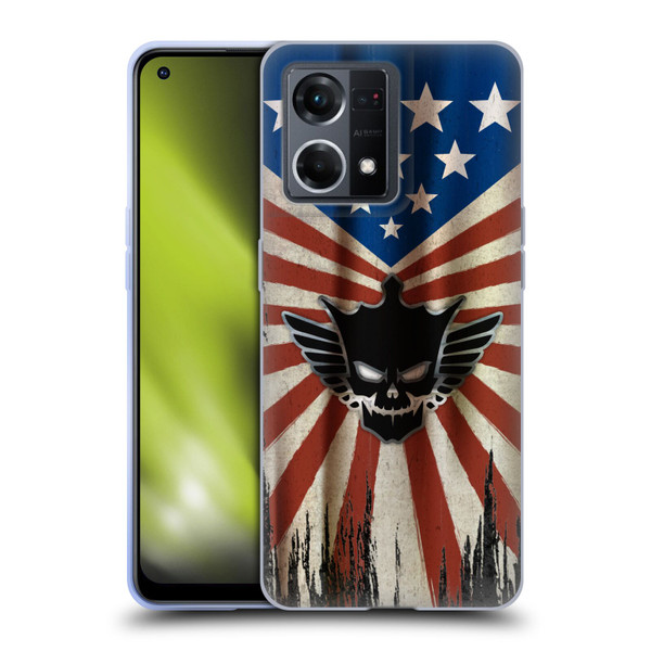 WWE Cody Rhodes Distressed Flag Soft Gel Case for OPPO Reno8 4G