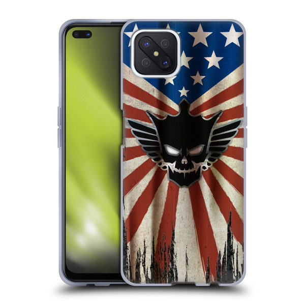 WWE Cody Rhodes Distressed Flag Soft Gel Case for OPPO Reno4 Z 5G