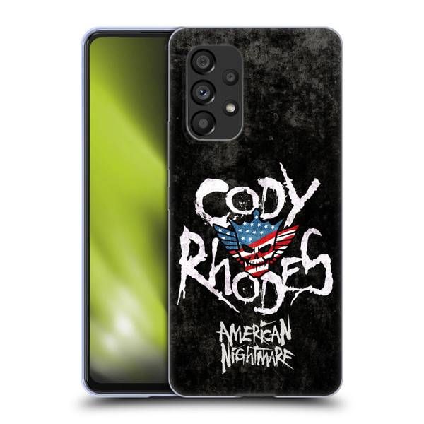 WWE Cody Rhodes Distressed Name Soft Gel Case for Samsung Galaxy A53 5G (2022)