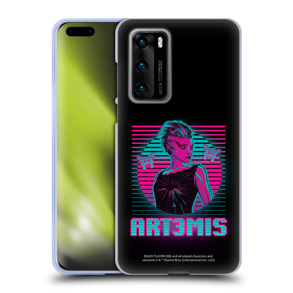 Ready Player One Graphics Character Art Soft Gel Case for Huawei P40 5G