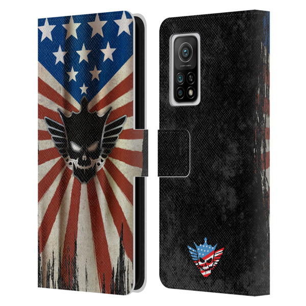 WWE Cody Rhodes Distressed Flag Leather Book Wallet Case Cover For Xiaomi Mi 10T 5G