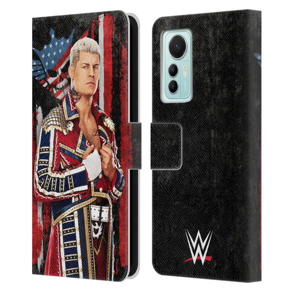 WWE Cody Rhodes Superstar Flag Leather Book Wallet Case Cover For Xiaomi 12 Lite