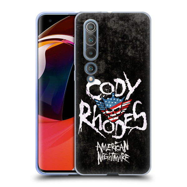 WWE Cody Rhodes Distressed Name Soft Gel Case for Xiaomi Mi 10 5G / Mi 10 Pro 5G