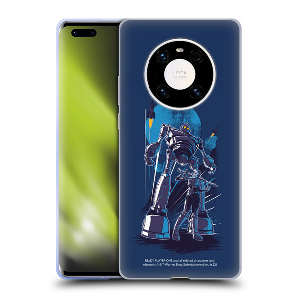 Ready Player One Graphics Iron Giant Soft Gel Case for Huawei Mate 40 Pro 5G