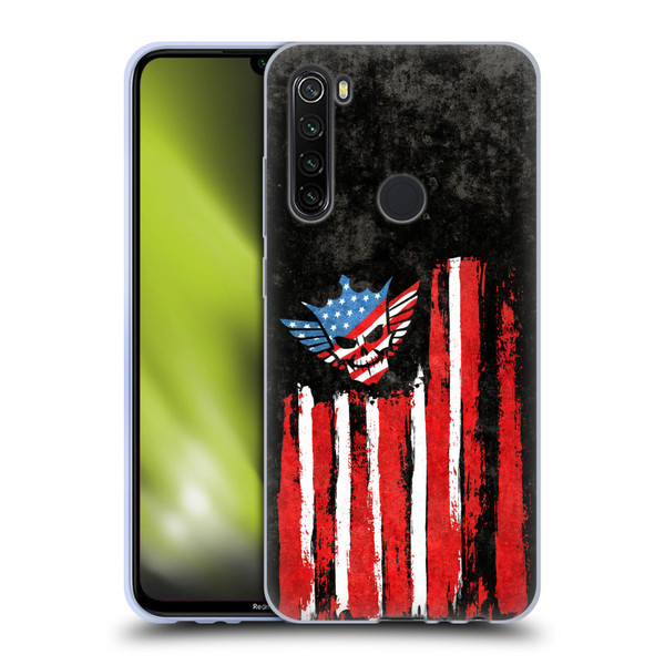 WWE Cody Rhodes Superstar Flag Soft Gel Case for Xiaomi Redmi Note 8T