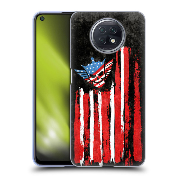 WWE Cody Rhodes Superstar Flag Soft Gel Case for Xiaomi Redmi Note 9T 5G