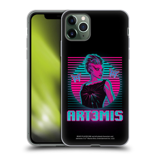 Ready Player One Graphics Character Art Soft Gel Case for Apple iPhone 11 Pro Max