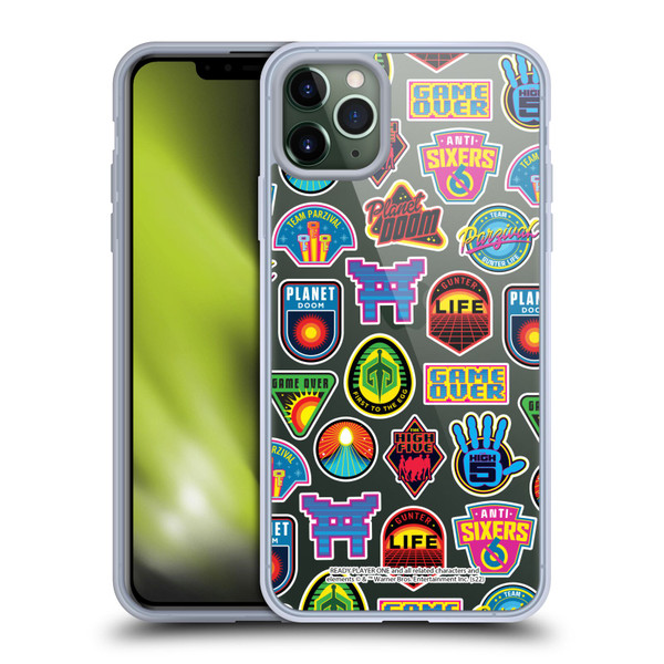 Ready Player One Graphics Collage Soft Gel Case for Apple iPhone 11 Pro Max