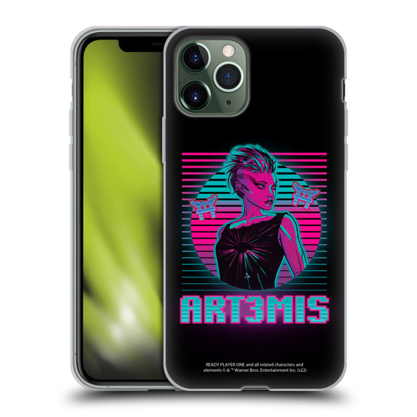Ready Player One Graphics Character Art Soft Gel Case for Apple iPhone 11 Pro