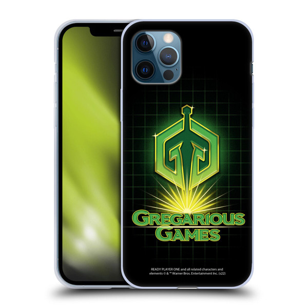 Ready Player One Graphics Logo Soft Gel Case for Apple iPhone 12 / iPhone 12 Pro