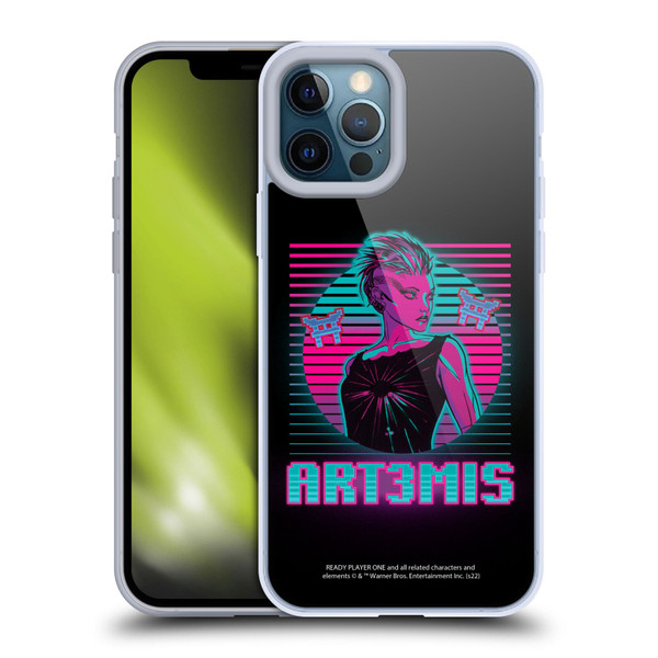 Ready Player One Graphics Character Art Soft Gel Case for Apple iPhone 12 Pro Max