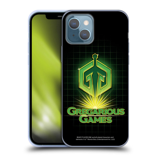 Ready Player One Graphics Logo Soft Gel Case for Apple iPhone 13