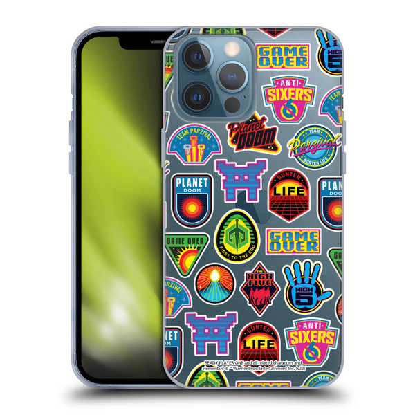 Ready Player One Graphics Collage Soft Gel Case for Apple iPhone 13 Pro Max
