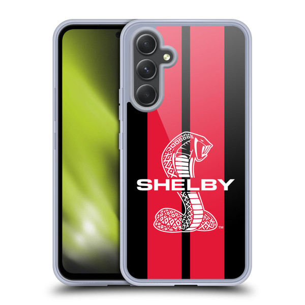 Shelby Car Graphics Red Soft Gel Case for Samsung Galaxy A54 5G