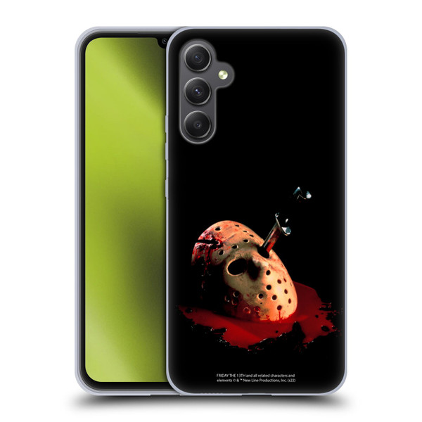 Friday the 13th: The Final Chapter Key Art Poster Soft Gel Case for Samsung Galaxy A34 5G