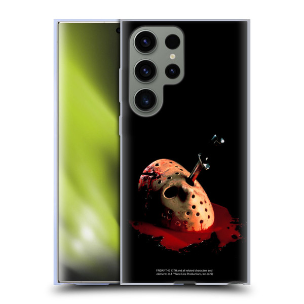 Friday the 13th: The Final Chapter Key Art Poster Soft Gel Case for Samsung Galaxy S23 Ultra 5G