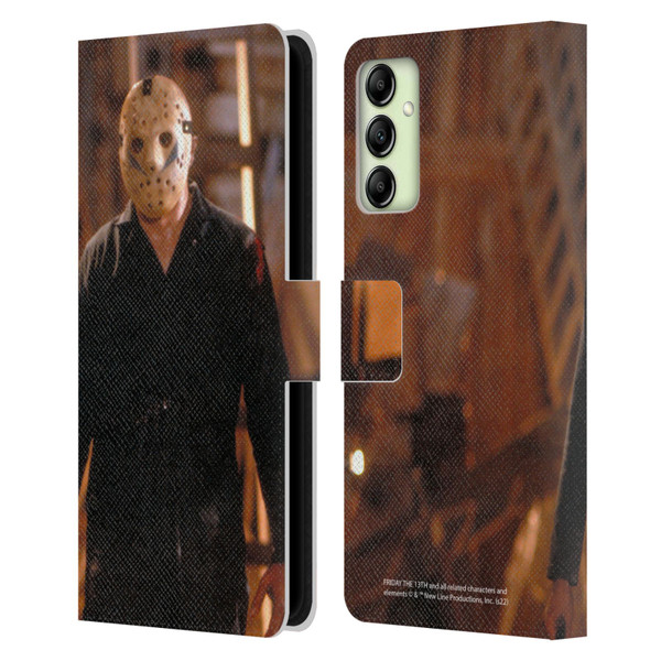 Friday the 13th: A New Beginning Graphics Jason Voorhees Leather Book Wallet Case Cover For Samsung Galaxy A14 5G