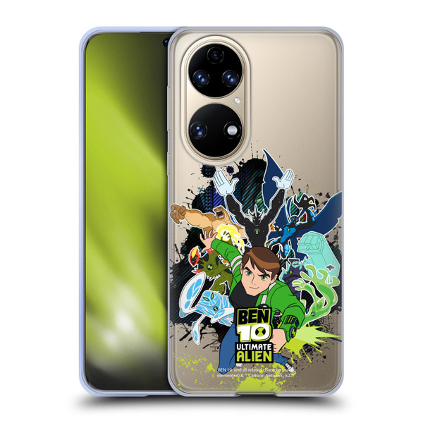 Ben 10: Ultimate Alien Graphics Character Art Soft Gel Case for Huawei P50