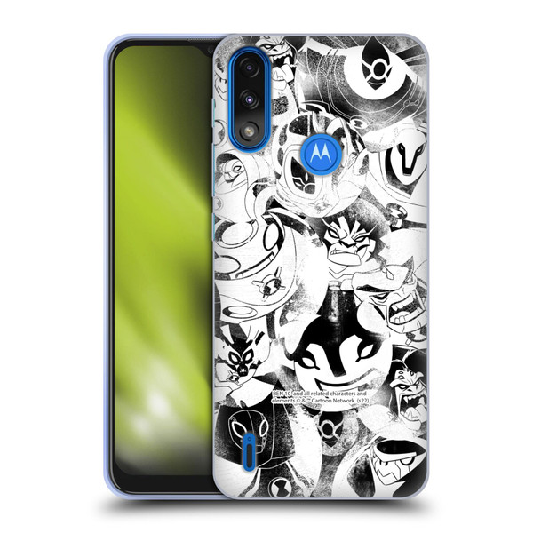 Ben 10: Ultimate Alien Graphics Ultimate Forms Soft Gel Case for Motorola Moto E7 Power / Moto E7i Power