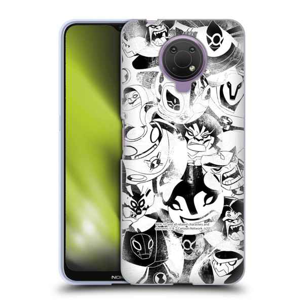 Ben 10: Ultimate Alien Graphics Ultimate Forms Soft Gel Case for Nokia G10