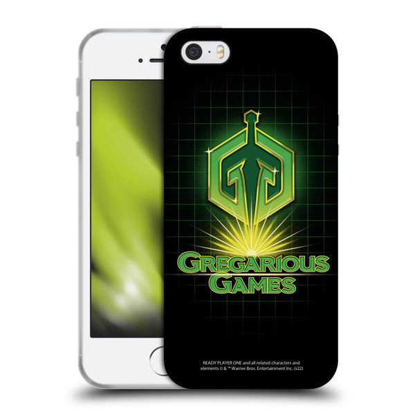 Ready Player One Graphics Logo Soft Gel Case for Apple iPhone 5 / 5s / iPhone SE 2016