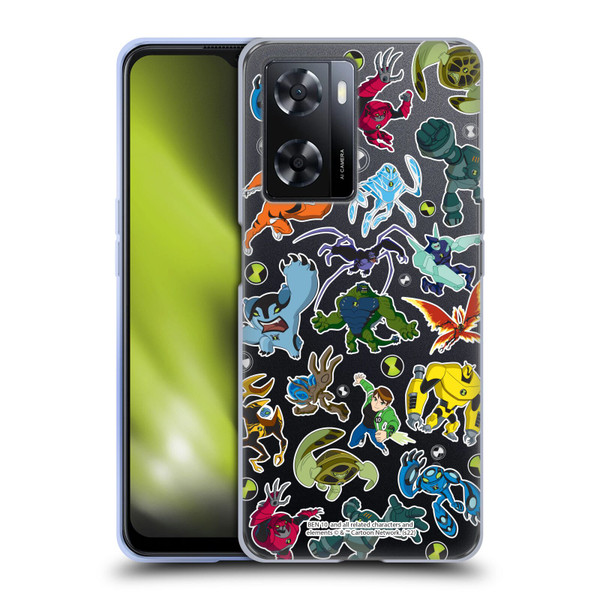 Ben 10: Ultimate Alien Graphics Alien Pattern Soft Gel Case for OPPO A57s