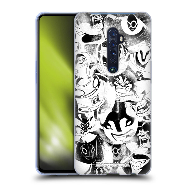 Ben 10: Ultimate Alien Graphics Ultimate Forms Soft Gel Case for OPPO Reno 2