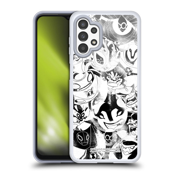 Ben 10: Ultimate Alien Graphics Ultimate Forms Soft Gel Case for Samsung Galaxy A13 (2022)