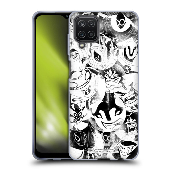 Ben 10: Ultimate Alien Graphics Ultimate Forms Soft Gel Case for Samsung Galaxy A12 (2020)