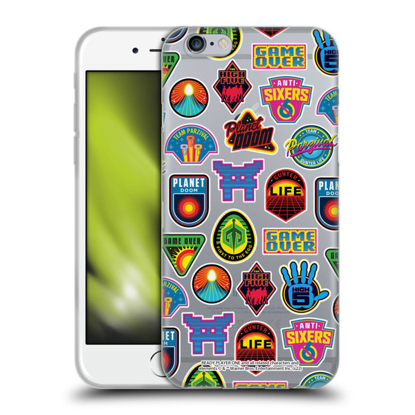 Ready Player One Graphics Collage Soft Gel Case for Apple iPhone 6 / iPhone 6s